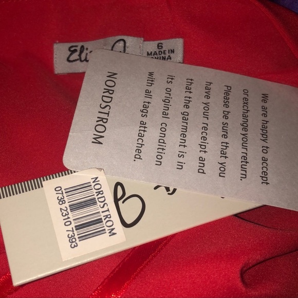 ELIZA J❤️LONG SLEEVE DRESS WITH SIDE GATHERING SIZE 6 - Picture 9 of 9